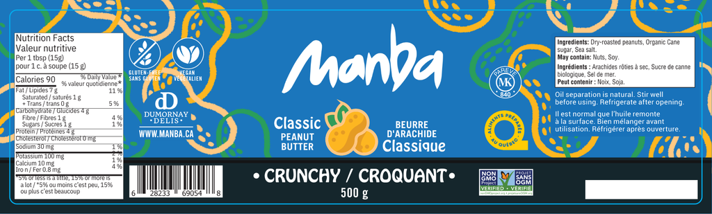 Manba classic crunchy