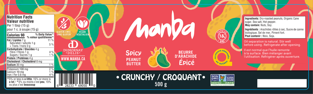 Manba spicy crunchy