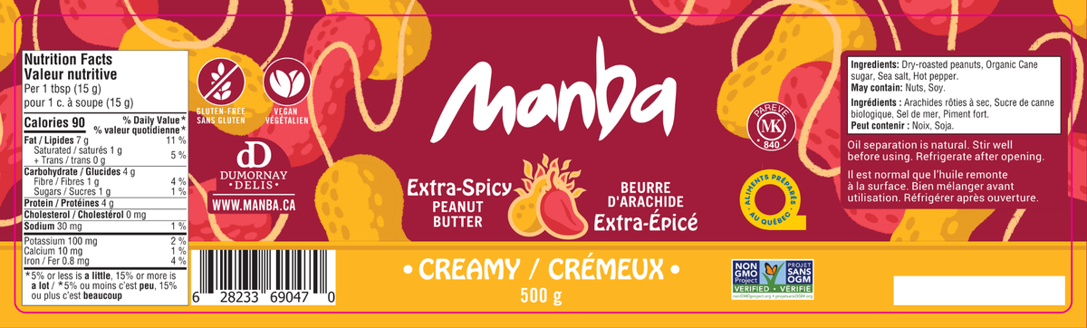 Manba extra-spicy creamy
