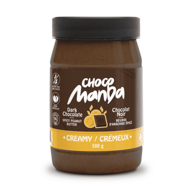 ChocoManba - Beurre d’arachide au chocolat noir piquant